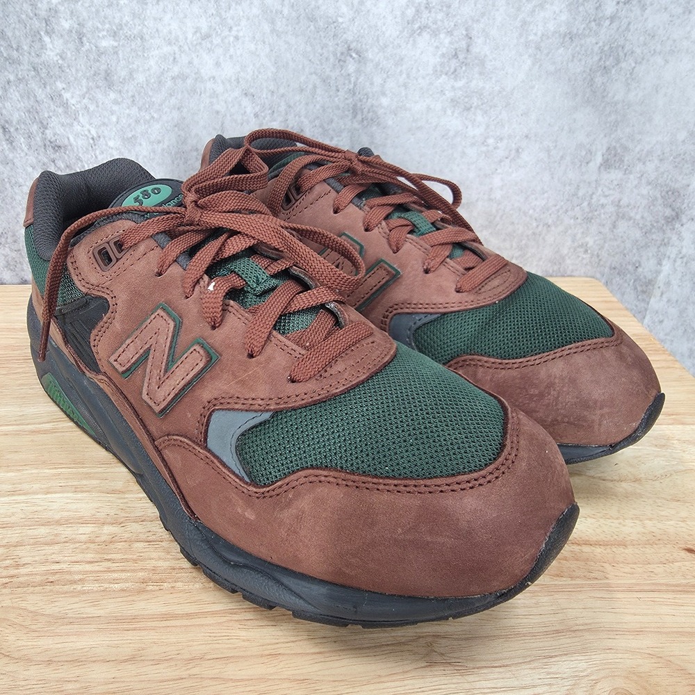 New Balance 580 Sneakers Mens 11 D Beef And Broccoli Brown Casual Shoes MT580RTB - Picture 2 of 13
